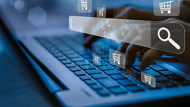 ECサイト制作会社を選定している画像