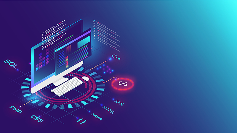 スクラッチ開発についてのイラスト