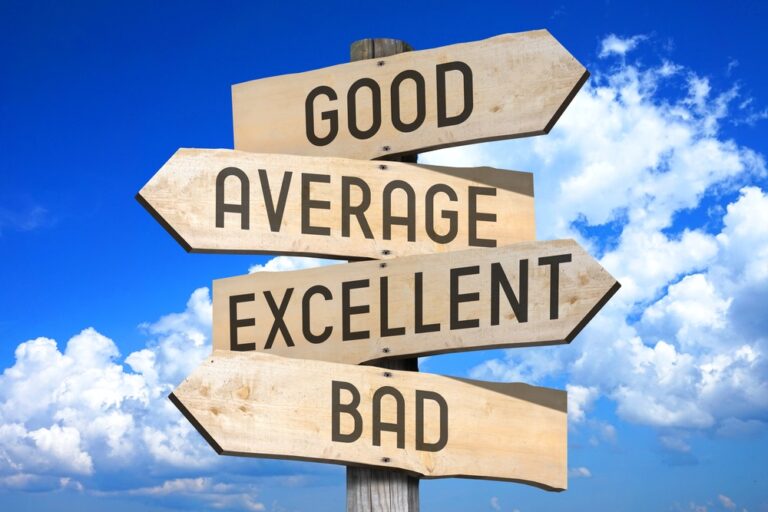 いいか悪いかの基準、分かれ道のイラスト