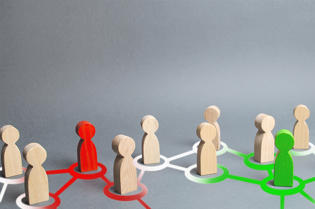 影響が広がるイメージ